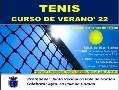 Cartel cursos de Tenis