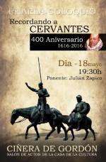 Charla-Coloquio recordano a Cervantes