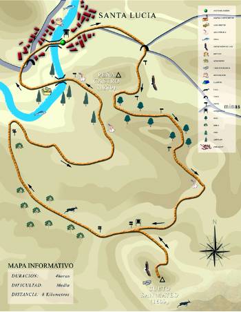 Ruta Cueto San Mateo por Santa Lucía