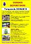 Cartel de Cursos Deportivos