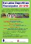 Cartel General de Escuelas Deportivas Municipales
